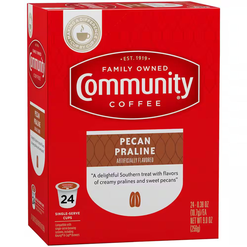 Pecan Praline Medium Roast Coffee Single Serve Cups (96-Pack)
