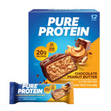 (3 Pack)  Bars, Chocolate Peanut Butter, 20G Protein, Gluten Free, 1.76 Oz, 12 Ct