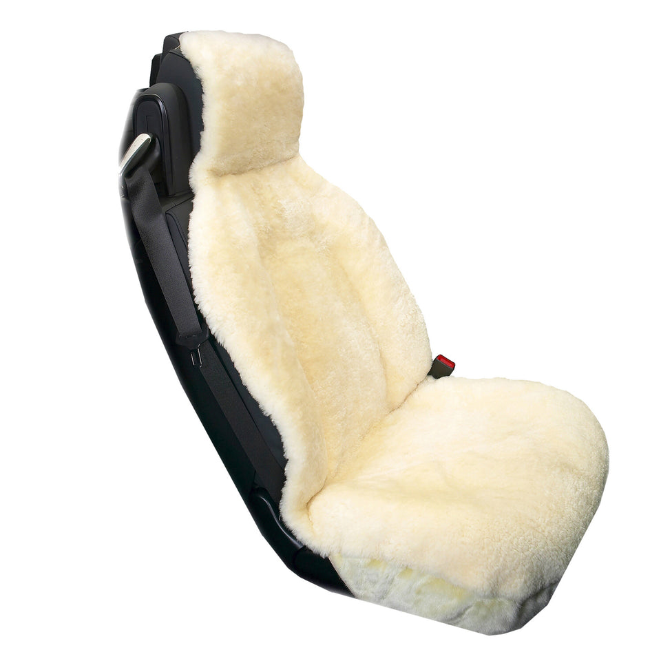 Sideless Sheepskin Seat Cover