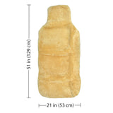 Sideless Sheepskin Seat Cover
