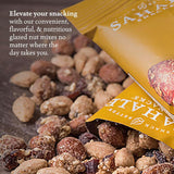 Honey Almonds Glazed Mix, 4 Oz Pouches (6 Packs) - Dry-Roasted Deluxe Mixed Nuts with Tart Cranberries & Madagascar Vanilla - Non-Gmo, Kosher, & Certified Gluten-Free Snacks