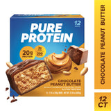 (3 Pack)  Bars, Chocolate Peanut Butter, 20G Protein, Gluten Free, 1.76 Oz, 12 Ct