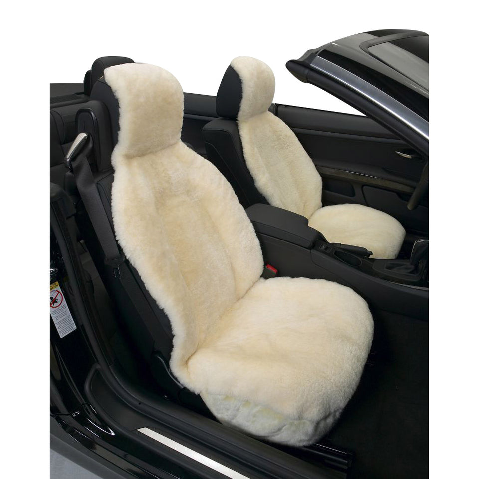 Sideless Sheepskin Seat Cover