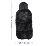 Sideless Sheepskin Seat Cover