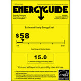 Ultraslim 12,000 BTU Smart Inverter Window AC, Energy Star