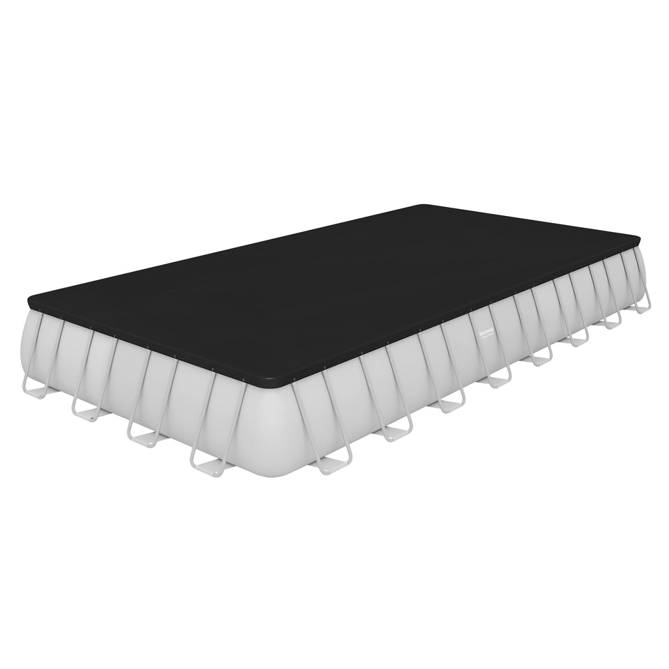Platinum Series Power Steel 31'4" X 16' X 52" above Ground Pool Set, White