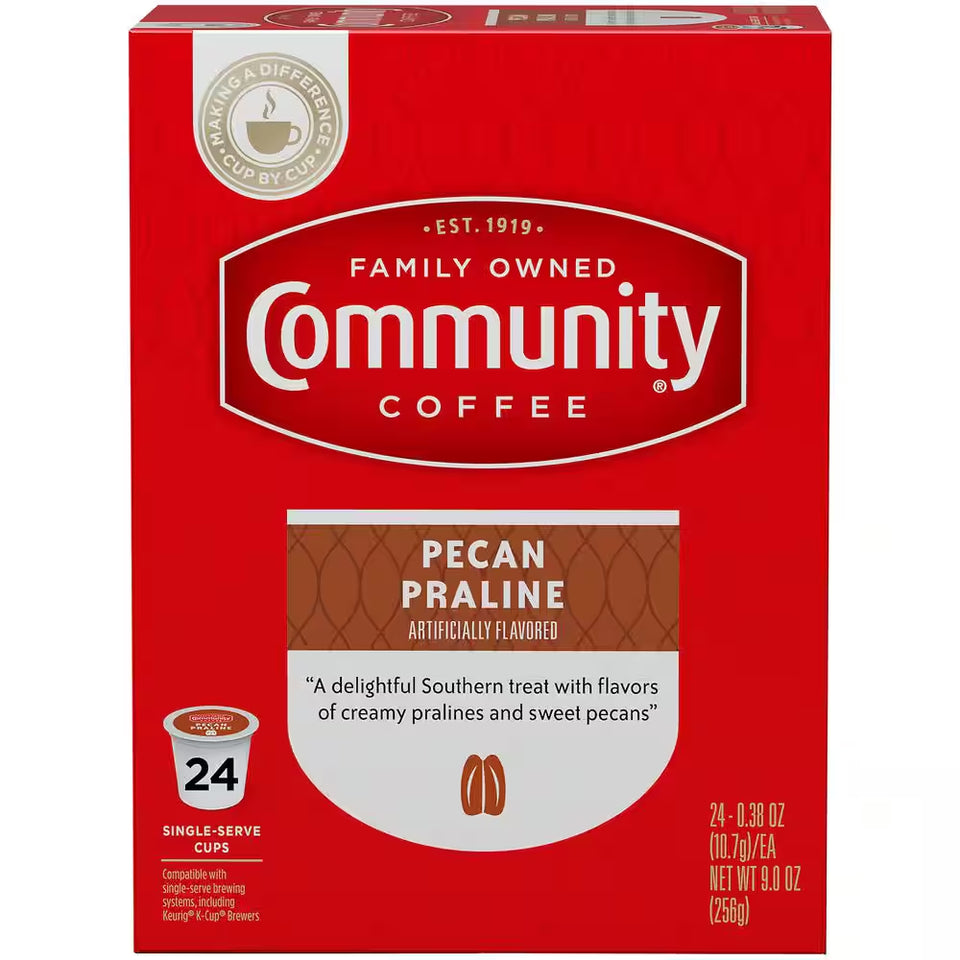 Pecan Praline Medium Roast Coffee Single Serve Cups (96-Pack)