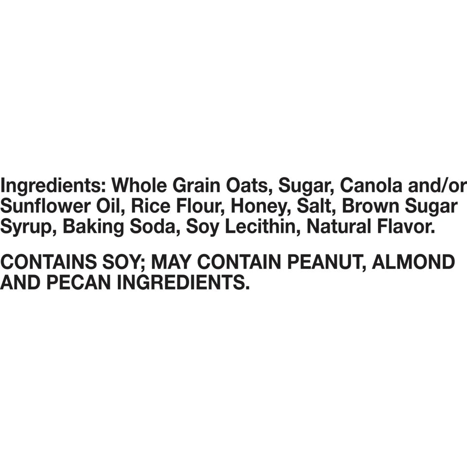 (6 Pack)  Crunchy Granola Bars, Oats 'N Honey, 48 Count, 35.76 Oz (24 Pouches)