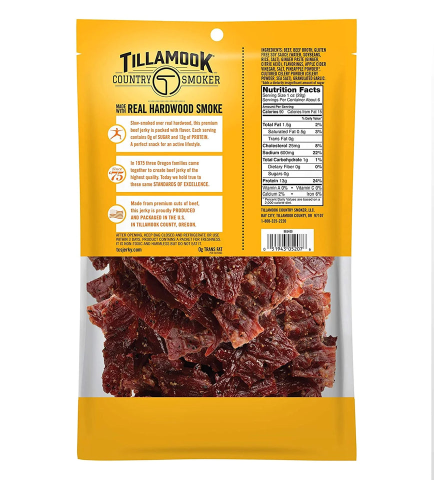 (2 Pack)  Zero Sugar Jerky, Original, 6.5 Oz