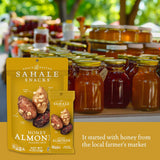 Honey Almonds Glazed Mix, 4 Oz Pouches (6 Packs) - Dry-Roasted Deluxe Mixed Nuts with Tart Cranberries & Madagascar Vanilla - Non-Gmo, Kosher, & Certified Gluten-Free Snacks
