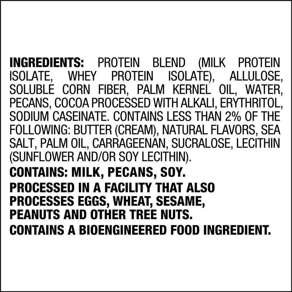 (3 Pack)  Crispy Protein Bar, 15G Protein, Chocolate Caramel Pecan Flavored, Gluten Free, 4 Count