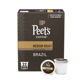 (4 Pack)  Coffee Major Dickason'S Blend Premium Dark Roast Single Serve Coffee Pods, 22 Count