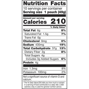 (4 Pack)  Traditional Snack Party Mix, Single Serve Snack Bags, Multipack, 17.5 Oz, 10 Ct.