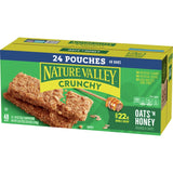 (6 Pack)  Crunchy Granola Bars, Oats 'N Honey, 48 Count, 35.76 Oz (24 Pouches)
