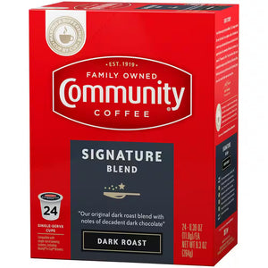 Signature Blend Dark Roast Coffee Single Serve Cups (96-Pack)
