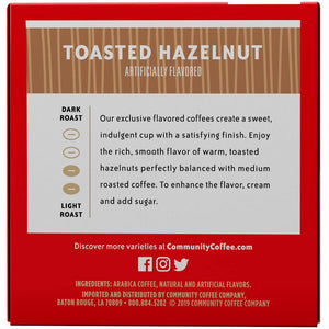 Toasted Hazelnut Premium Single Serve Cups (72-Pack)