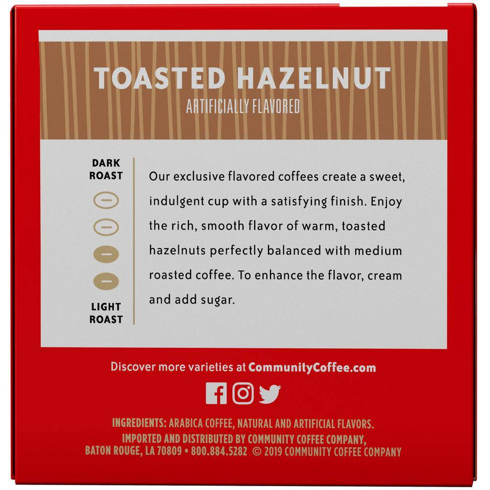 Toasted Hazelnut Premium Single Serve Cups (72-Pack)