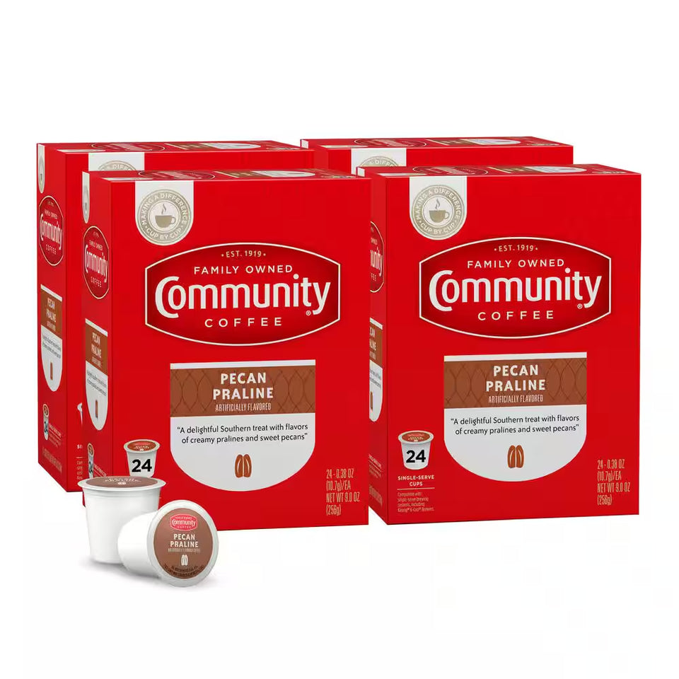 Pecan Praline Medium Roast Coffee Single Serve Cups (96-Pack)