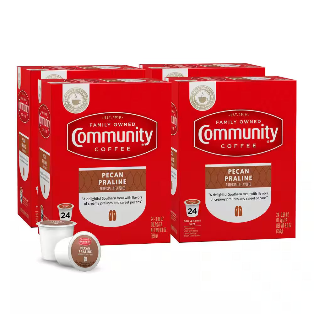 Pecan Praline Medium Roast Coffee Single Serve Cups (96-Pack)