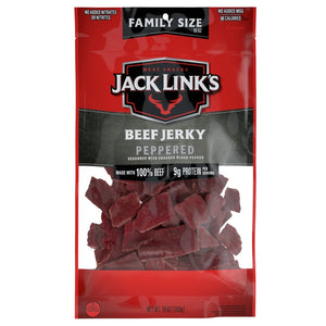 (8 Pack) 10 Ounce  Beef Peppered Jerky 1/1 Count