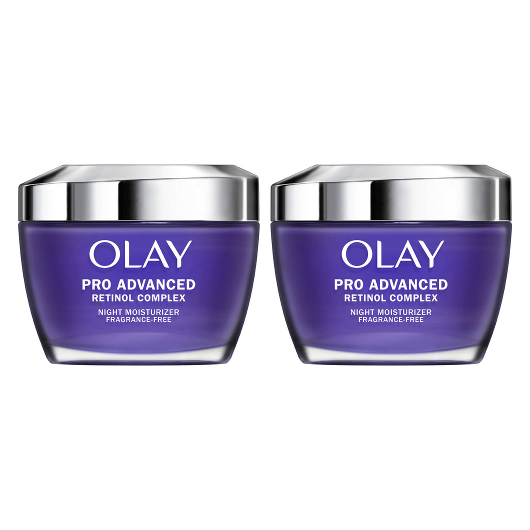 Pro Advanced Retinol Complex Night Moisturizer, 1.7 Oz, 2-Pack