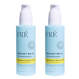 FRÈ Protect Me 50 Mineral Sunscreen, 1.69 Fl Oz, 2-Pack