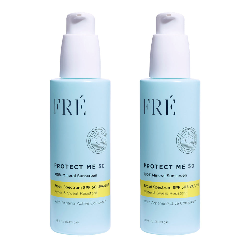 FRÈ Protect Me 50 Mineral Sunscreen, 1.69 Fl Oz, 2-Pack
