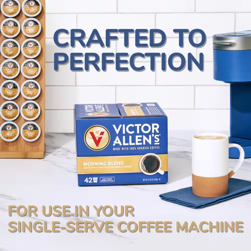 100% Colombian Coffee Medium Roast Single Serve Coffee Pods for Keurig K-Cup Brewers (42 Count)