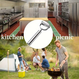 "Compact" Stainless Steel Multi-Functional Vegetable Peeler - Easy-Grip, Durable Fruit & Potato Slicer For Home And Restaurant Use, Easy Clean Slicer For Food And Vegetables