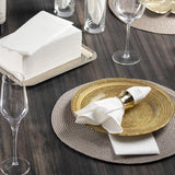"""100pcs Soft and Absorbent Disposable Guest Towels - 12"""" x 17"""" Linen-like Napkins for Bathroom, Restaurant, or Events"""