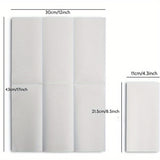 """100pcs Soft and Absorbent Disposable Guest Towels - 12"""" x 17"""" Linen-like Napkins for Bathroom, Restaurant, or Events"""