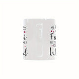 "1pc, Express Lovr for Daddy Mug, Best Father Day Gifts for Daddy Papa Dad, Funny Dad Gifts from Daughter Son, Funny Daddy Cup 11oz White Coffee Mug Tea Cup "