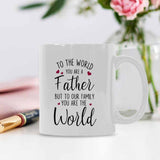 "1pc, Express Lovr for Daddy Mug, Best Father Day Gifts for Daddy Papa Dad, Funny Dad Gifts from Daughter Son, Funny Daddy Cup 11oz White Coffee Mug Tea Cup "