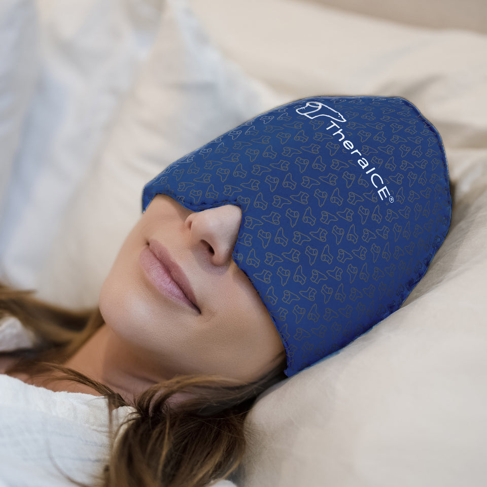 Headache Hat Soothing Migraine Relief Cap, 2-Pack