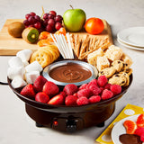 6-Ounce Aluminum Electric Fondue Melter Tray, Black, by