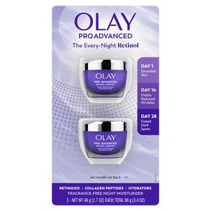 Pro Advanced Retinol Complex Night Moisturizer, 1.7 Oz, 2-Pack