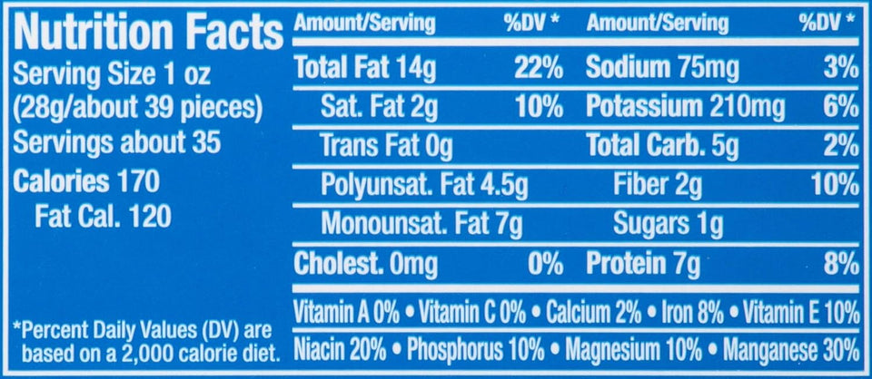 Peanuts, Lightly Salted Peanuts, Dry Roasted, Snacks for Adults, (6 Ct Pack, 2.2 Lb Containers)