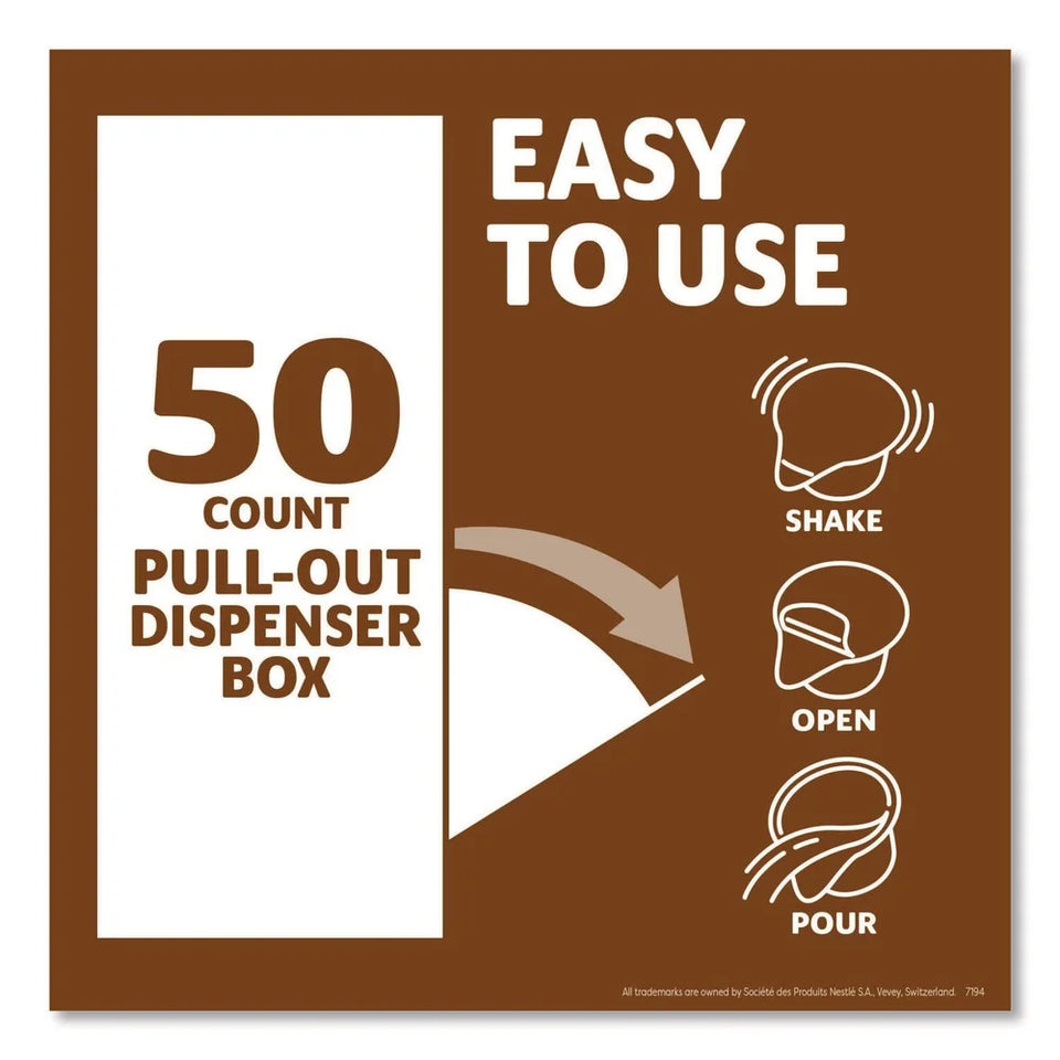 12384196 0.38 Oz. Mini Cups Liquid Coffee Creamer - Snickers (200/Carton)