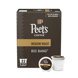 (4 Pack)  Coffee Major Dickason'S Blend Premium Dark Roast Single Serve Coffee Pods, 22 Count