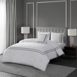 Hotel Border 4-Piece Comforter Set