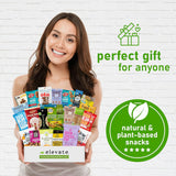 Premium Vegan, Gluten Free Healthy Snack Box: a Mix of 20 Individually Wrapped Snacks: Cookies, Nuts, Fruit, Chips, Care Package, Snack Variety Pack, Adults, Kids, Housewarming, Thank You Gift, Birthday, College Back to School Students, Road Trips, Plant Based
