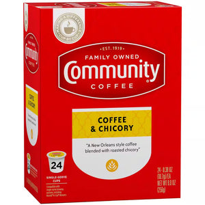 Coffee and Chicory Medium-Dark Roast Coffee Single Serve Pods/K Cups (96-Pack)
