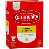 Coffee and Chicory Medium-Dark Roast Coffee Single Serve Pods/K Cups (96-Pack)