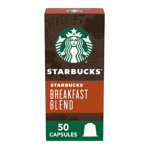 by Nespresso Original Line Medium Roast Breakfast Blend Coffee, 50-Count Espresso Pods