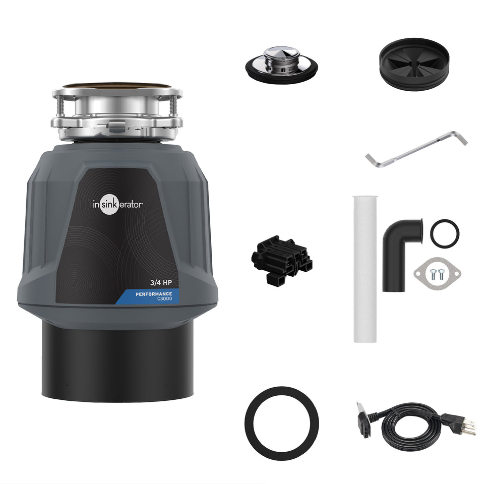 C3000 Performance 0.75HP Garbage Disposer
