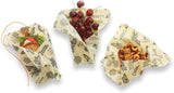 Plastic Free  National Geographic Explorer Pack, Eco Friendly Reusable Sandwich & Food Wrap Set, Sustainable, Zero Waste Food Storage - 1 Sandwich Wrap, 2 Medium Food Wraps