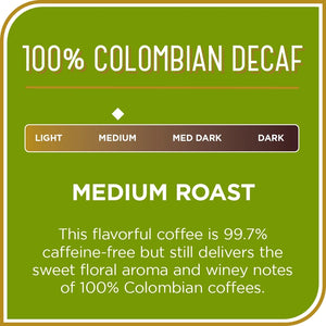 Don Francisco'S Decaf 100% Colombia Supremo Ground Coffee, 12 Oz., 6 Ct