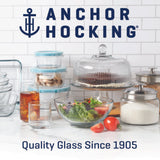 (2 Pack)  Montana Glass Jar with Black Metal Lid, 64 Ounce