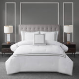 Hotel Border 4-Piece Comforter Set