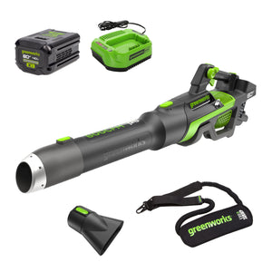 80V 800CFM Brushless Leaf Blower with 4Ah Battery & Charger